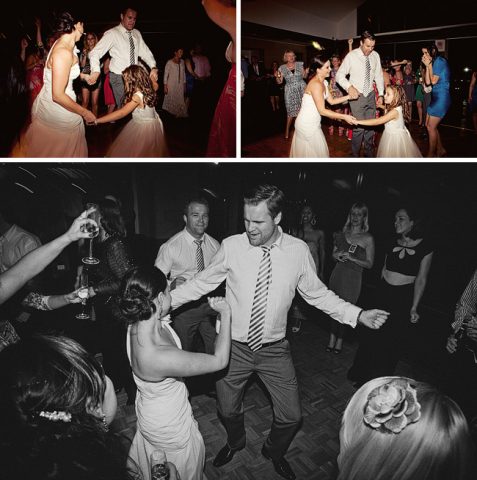 The Deckhouse Wedding - Dancing up a storm with the guests.