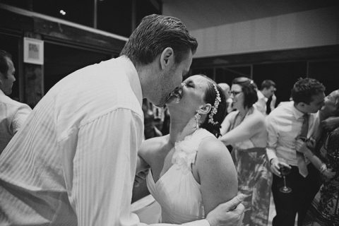 The Deckhouse Wedding - The final kiss
